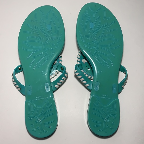 Jack Rogers ‘Georgica’ Jelly Thong Sandals NWOT - Picture 4 of 4